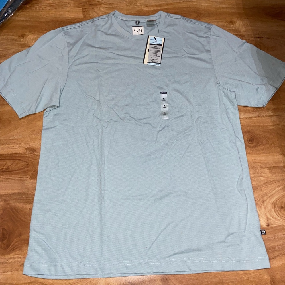 Geoffrey Beene Sky Blue Short Sleeve Tee